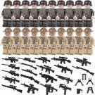 North Africa Campaign British Army & German army Minifigures Compa