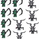 11pcs Morro Villain Omega Minifigures Compatible Lego Ninjago Set