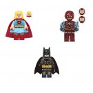 Supergirl Batman Flash Minifigures Compatible Lego The Flash 2023