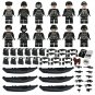 Ghost S.W.A.T. Kayak Minifigures Compatible Lego City police Set