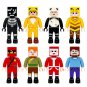 Steve Herobrine Panda Minifigures My world Set