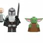 Din Djarin Din Grogu Minifigures Compatible Lego The Mandalorian Seaso