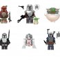 Bo-Katan Kryze Paz Vizsla R5-D4 Minifigures Compatible Lego Mandaloria