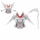 White Hellbat Minifigures Compatible Lego Justice League Minifigure