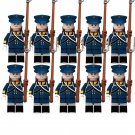 10pcs Prussian Guard Grenadier Minifigures Compatible Lego Napoleonic