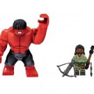 Baron Mordo Red Hulk Minifigures Compatible Lego Offenders Set