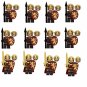 12pcs Armorkight Crossbowman Minifigures Compatible Lego Medieval Knig