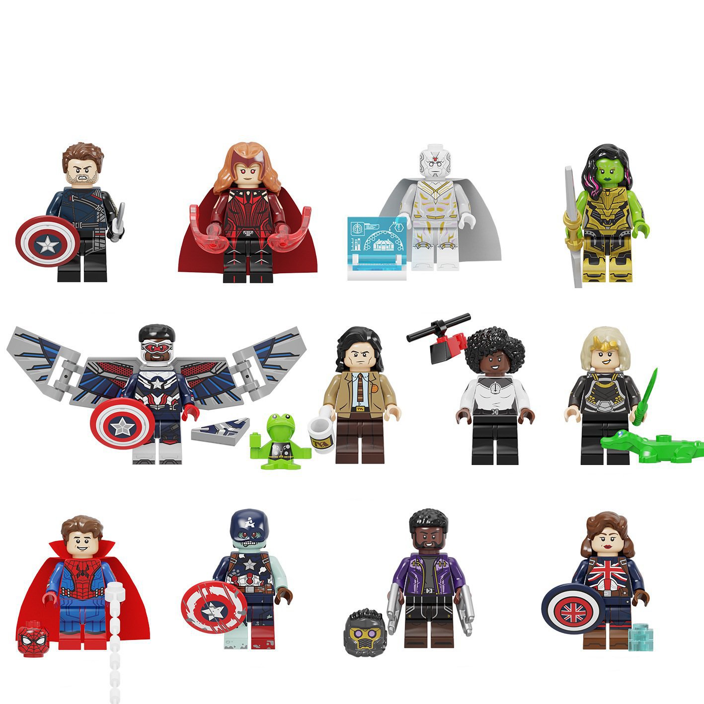 Avengers Studios Minifigures Compatible Lego Superhero Set