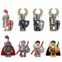 Battle priest Patron Knight Golden Knight Minifigures Compatible Lego