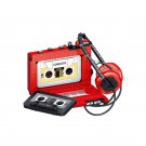 Vintage Tape Recording Festival Building Block Toy Compatible Lego Min