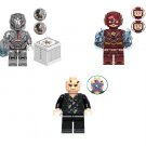 Thinker Wally West Cyborg Minifigures Compatible Lego Super Heroes Set