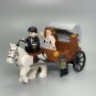 Royal Wedding Carriage Groom and Bride Minifigures Compatible Lego Wed
