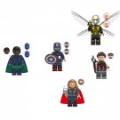 Kang the Conqueror vs. Avengers Minifigures Compatible Lego Super Hero