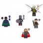 Kang the Conqueror vs. Avengers Minifigures Compatible Lego Super Hero