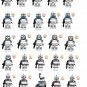 104th Battalion Wolfpack Squad Minifigures Compatible Lego Star Wars S