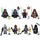 Luke Skywalker Ahsoka the Mechanic Palpatine Minifigures Compatible Le