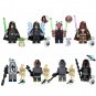 Ahsoka the Mechanic Mace Windu Clone Trooper Spark Minifigures Compati