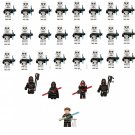 Imperial Inquisitors chase Cal Kestis Minifigures Compatible Lego Star
