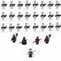 Imperial Inquisitors chase Cal Kestis Minifigures Compatible Lego Star