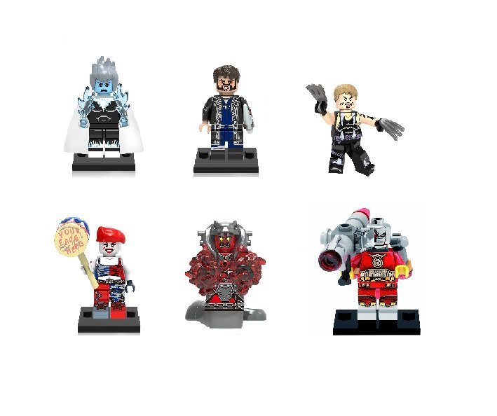 Copperhead Bronze Tiger Killer Frost Minifigures Compatible Lego Suici
