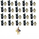 21pcs Zombie Skull Castle Guard Minifigures Compatible Lego Medieval K
