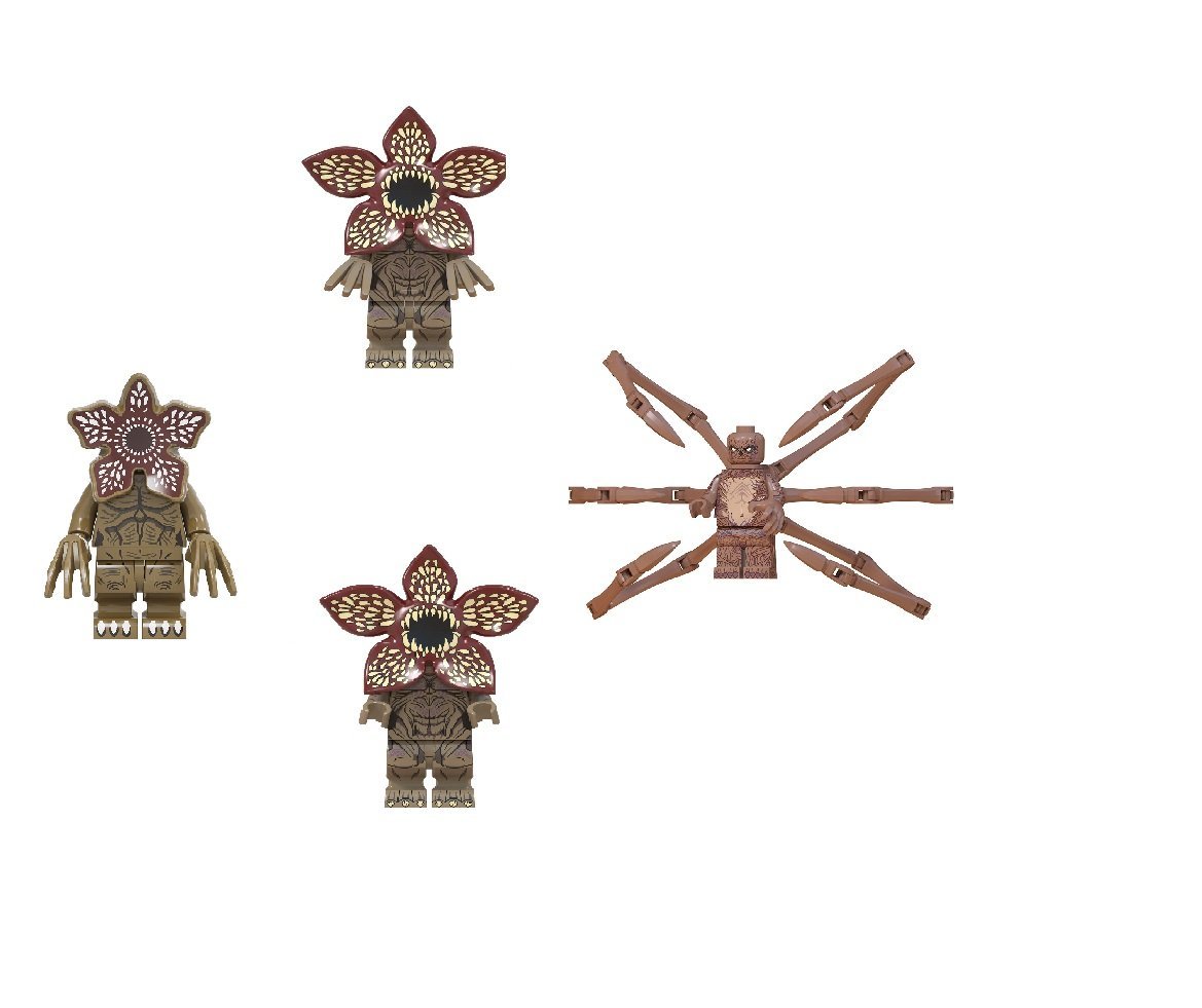 Vecna VS Demogorgon Minifigures Compatible Lego Stranger Things Set