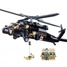 Rescue Helicopte UH-60 Utility Helicopte Minifigures Compatible Lego M