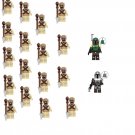 Tusken Raider VS Boba Fett Mandalorian Minifigures Compatible Lego The
