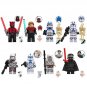 Darth Maul Commander Bacara Clone-medic Rey Minifigures Compatible Leg