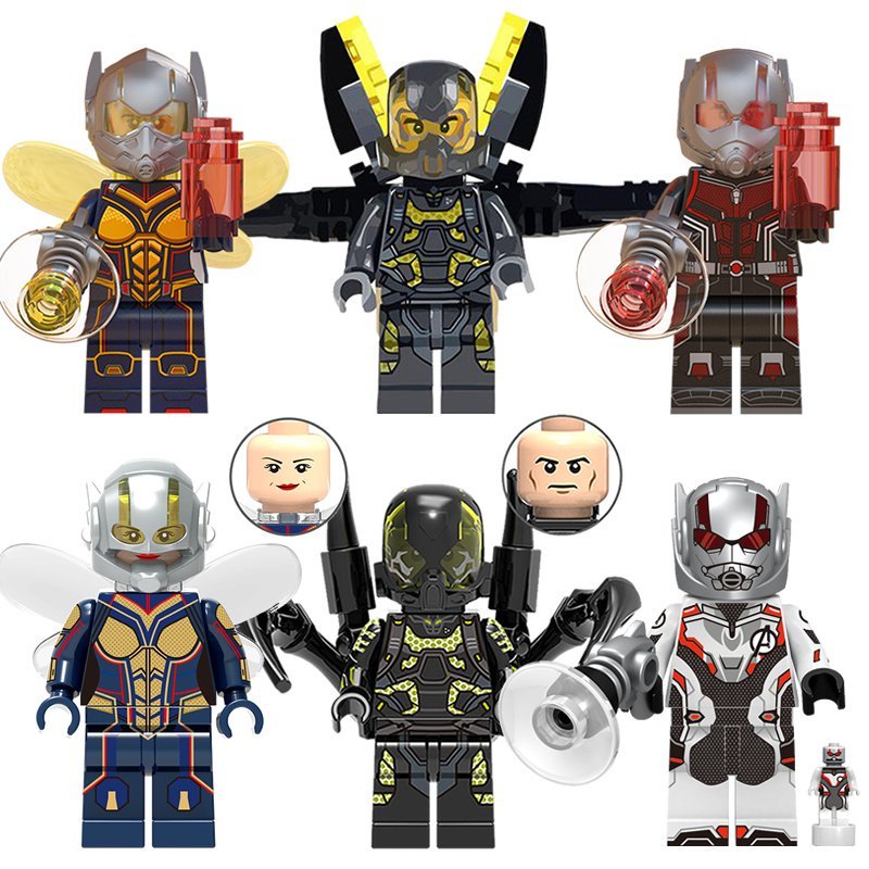 Ant-Man and the Wasp 3 character Minifigures Compatible Lego 2023 movi