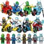 ICE Emperor General Vex Jay Nya Minifigures Compatible Lego Ninjago mo