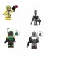 Bossk Boba Fett IG-88 Mandalorian Minifigures Compatible Lego Star War