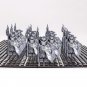Elf Heavy Silver armour Guard Soldier Minifigures Compatible Lego Lord