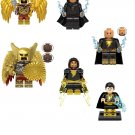 Black Adam and Hawkman Minifigures Compatible Lego Justice Society of