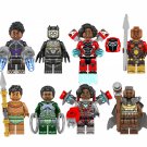 Riri Williams M'Baku Nakia Ironheart MK2 Shuri Minifigures Lego C