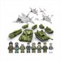 Tank Ballistic Missile Fighter Plane Minifigures Lego Compatible Milit