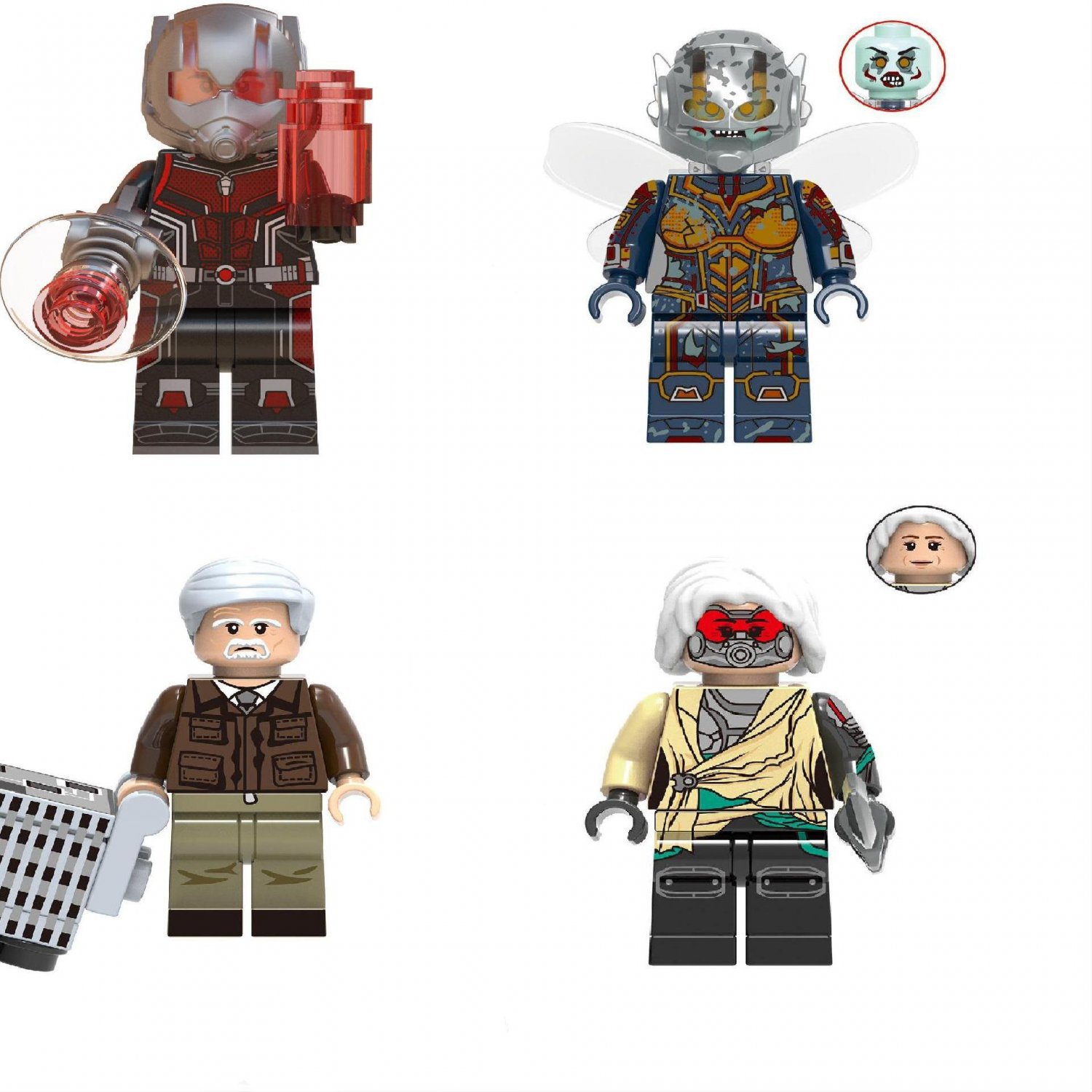 Ant-Man and the Wasp Quantumania Minifigures Lego Compatible Super Her