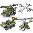 UAV Attack Aircraft Driverlessvehicle Unmanned tank Minifigures Lego C
