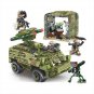 Air Defense Missile base Soldier Minifigures Lego Compatible Military