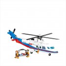 The Pacific Helicopter Rescue Minifigures Lego Compatible City Rescue