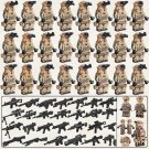 24 Best Heavy America SEAL Minifigures Lego Compatible Modern Military