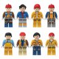 City Builder Electrician Minifigures Lego Compatible 2023 City Set