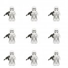 9pcs New Flametrooper Minifigures Lego Compatible Star Wars 2023