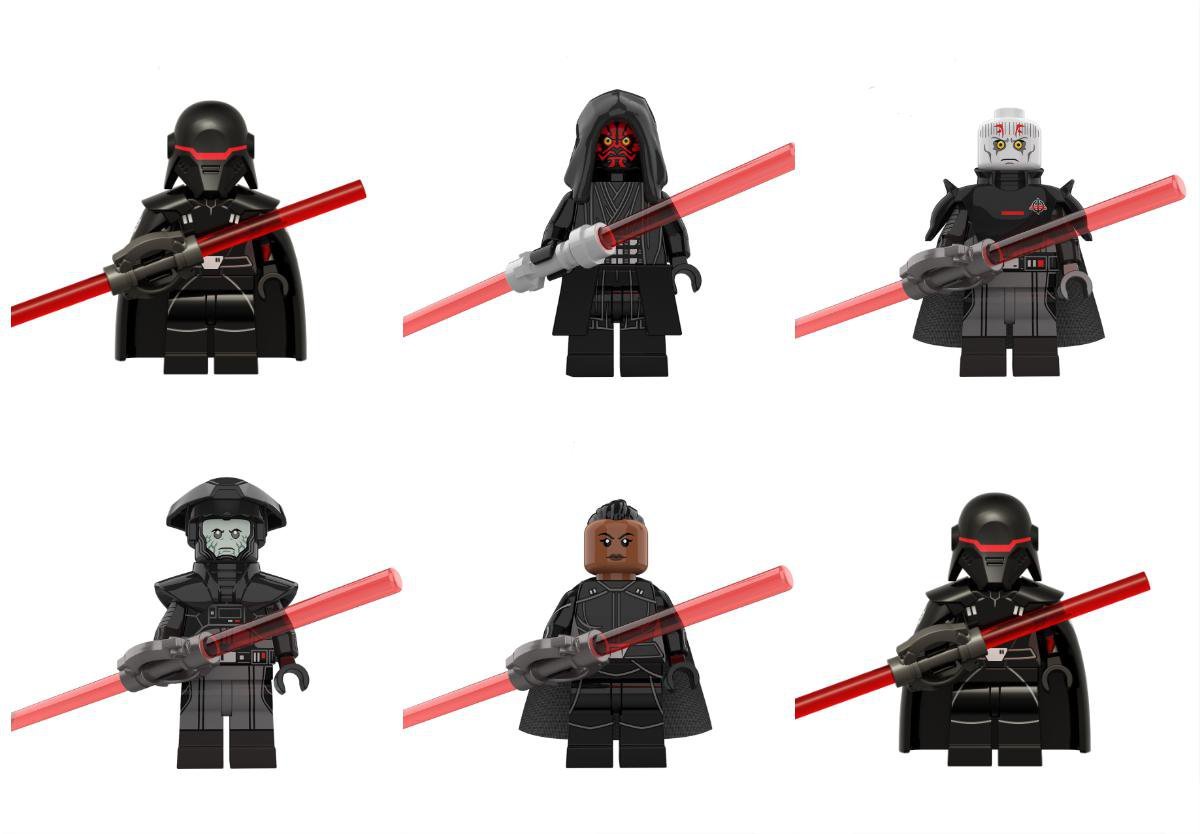 The Grand Inquisitor Second Sister Third Sister Minifigures Lego Compa