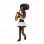 Saxophone woman Minifigures Lego Compatible Toy
