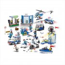 NY City Police Tracking Minifigures Lego Compatible City Set