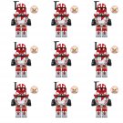 9pcs Captain alpha Minifigures Lego Compatible Star Wars Set