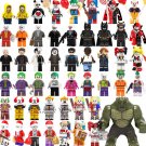 50pcs Killer Croc Batman Joker Harley Quinn Minifigures Lego Compatibl