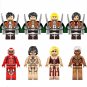 Lilwell Ackerman Eren Jaeger Female Giant Minifigures Lego Compatible