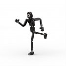 Black One eyed Demon Minifigures Lego Compatible Toy